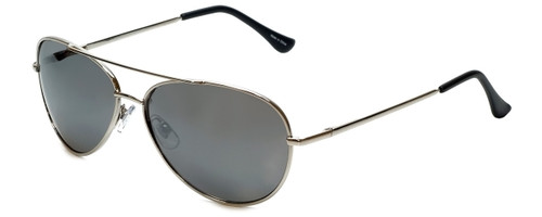 Isaac Mizrahi Designer Pilot/Pilot Metal Sunglasses IMM101-40 Silver/Grey