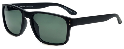 Isaac Mizrahi Designer Sunglasses IMM108-10 in Matte Black with Grey Lens