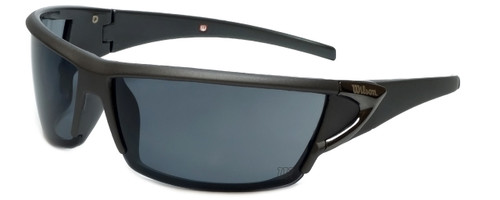 Wilson Designer Sunglasses 1002 in Matte Grey with Grey Lens