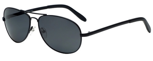 Vivid Polarized Sunglass Collection 781S in Matte-Black with Grey Lens