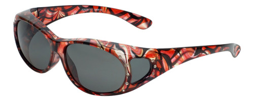 Calabria RS2866POL-JP2 Polarized FitOver Sunglasses with Rhinestone Medium Size