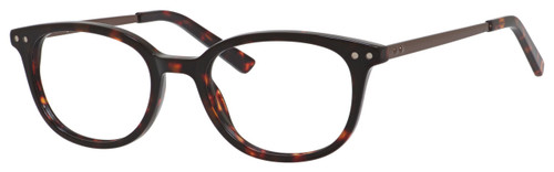 Esquire Designer Eyeglasses EQ1503-TOR in Tortoise 50mm :: Custom Left & Right Lens