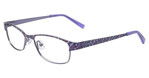Converse Designer Eyeglasses K014-PURP in Purple 47mm :: Rx Single Vision