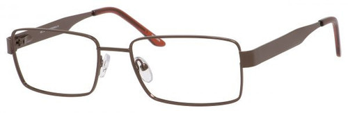 Dale Earnhardt, Jr Eyeglasses 6804 in Satin Brown Frames 56mm Custom Lens