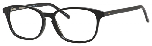 Profile View of Ernest Hemingway H4699 Unisex Oval Blue Light Blocking Filter+A/R Lenses Black/O
