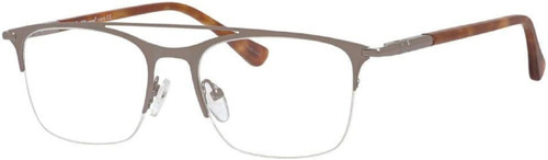 Ernest Hemingway Custom Lenses Eyeglasses 4813 Semi-Rimless Silver&Tortoise 52mm