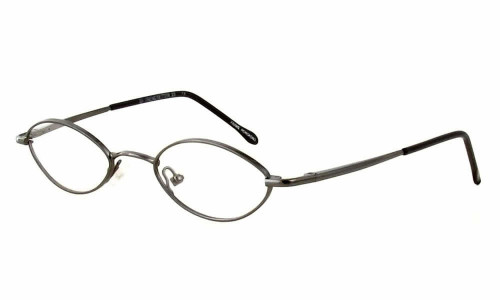 Profile View of Calabria KIDS X-SMALL 43 mm Trendsetter 23 Shiny Brown Blue Light Filter Glasses