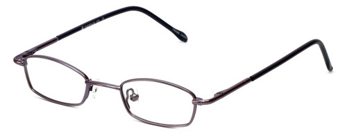 Profile View of FlexPlus Collection Designer Blue Light Blocking Glasses Model 109 Purple 41mm
