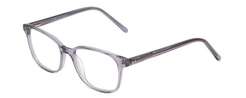 Profile View of Ernest Hemingway 4876 Unisex Cateye Eyeglasses in Light Grey Crystal/Silver 53mm