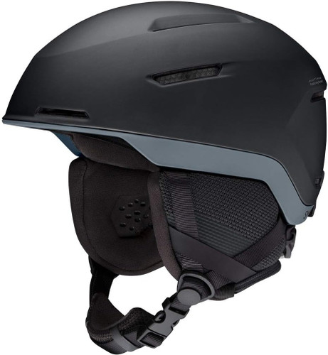 Primary image of Smith Optics Altus Unisex Snow Helmet - Matte Black/Charcoal, Small