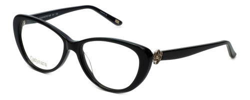 Silver Dollar Designer Eyeglasses Cashmere 456 in Caviar 53mm