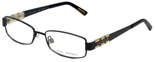 Via Spiga Designer Eyeglasses Lalia-500 in Black 52mm