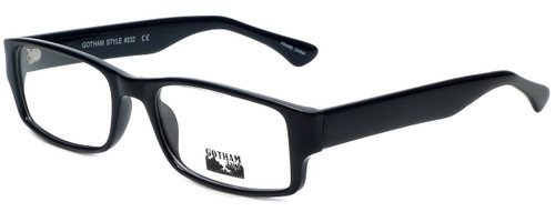 Gotham Style Designer Eyeglasses GS232-BLK in Black 60mm