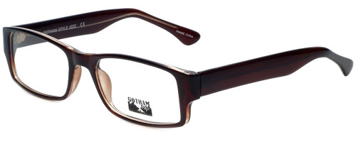 Gotham Style Designer Eyeglasses GS232-BRN in Brown 60mm