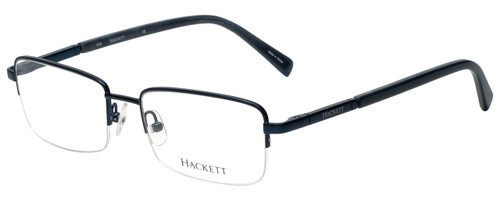 Hackett Designer Eyeglasses HEK1107-601 in Matte Blue 54mm