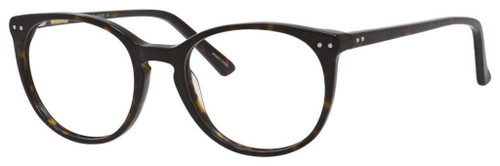 Ernest Hemingway H4699 Unisex Oval Frame Reading Eyeglasses in Tortoise/Brown 51 mm RX