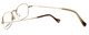 Lucky Brand Designer Reading Glasses Miles in Brushed Gold