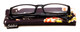Calabria 761 Designer Reading Glasses&Matching Case 46 Colors & Powers to Choose
