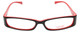 Calabria Vivid 738 Ladies Designer Rectangle Spring Hinge Reading Glasses 54 mm