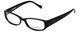 Lucky Brand Designer Reading Glasses Sadie in Black Sparkle