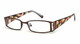 Seventeen 5343 Designer Reading Glasses in Brown
