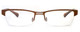 Harry Lary's French Optical Eyewear Antology Reading Glasses in Bronze (456)