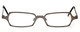 Harry Lary's French Optical Eyewear Clidy Reading Glasses in Coffee (441)