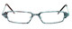 Harry Lary's French Optical Eyewear Ferrary in Teal Black (717)