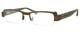 Harry Lary's French Optical Eyewear Galaxy in Gold Green (456)