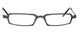Harry Lary's French Designer Reading Glasses Hutchy 329 in Gunmetal Silver Black