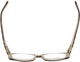 Calabria Designer Reading Glasses 815 Ebony Black White Marble Wave Flame 1-4.00