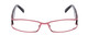 Calabria Designer Reading Glasses 823 Plum Handmade Double Layer Acetate&Crystal