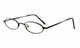 Calabria Authentic Metal Flex U Antique Pewter Reading Glasses Kids X-SMALL 45mm