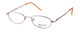 Calabria Kids Fit Metal Flex Designer Reading Glasses 1001 Pink Rose Gold 45 mm