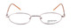 Calabria Kids Fit Metal Flex by Vivid Designer Reading Glasses TT in Pink