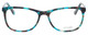 Calabria Splash SP62 Designer EyeGlasses Turquoise Blue Brown Crystal Tortoise