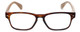 Dark Brown Front & Brown Temples