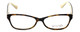 Calabria Splash Designer Reading Glasses SP59 in Demi-Brown Tortoise Ivory White