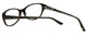 Silver Dollar Designer Reading Glasses Cashmere 455 in Charcoal Black Brown 53mm