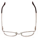 Silver Dollar Designer Reading Glasses Cashmere 459 in Blush 52mm
