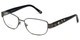 Silver Dollar Designer Reading Glasses Cashmere 472 in Graphite 53mm