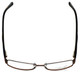 Silver Dollar Authentic Designer Reading Glasses Fawn Nutmeg 53 mm Brown Marble