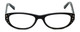 Cinzia Designer Reading Glasses CBR2 C1 in Black 52mm