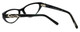 Cinzia Designer Reading Glasses CBR04 in Black 51mm