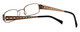 Cinzia Designer Reading Glasses Industrial C2 in Bronze 44mm