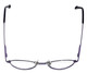 Flex Collection by Vivid Designer Reading Glasses FL-75 in Purple 41mm