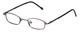 Flex Plus by Vivid Designer Reading Glasses Model 109 in Purple 41mm