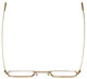 Slender Eyes Folding Metal Reading Glasses&Case Hi-Quality Corning Glass Lenses