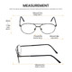 Calabria 1110CB Metal Pilot Bi-Focal Reading Glasses 17 Colors & Powers Choose