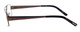 Dale Earnhardt, Jr. 6783 Designer Reading Glasses in Brown